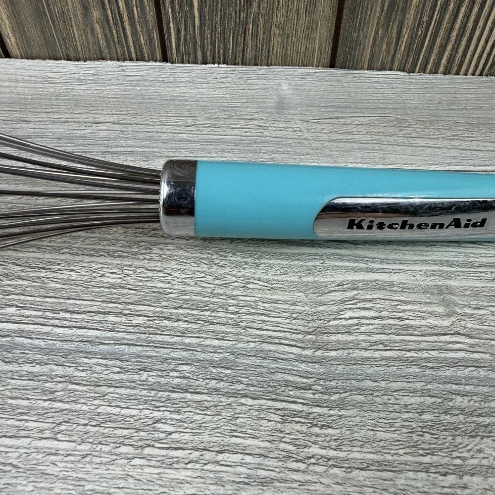 KitchenAid Cooking Aqua Sky Blue Utensil Hand Held Whisk Replacement Kitchen